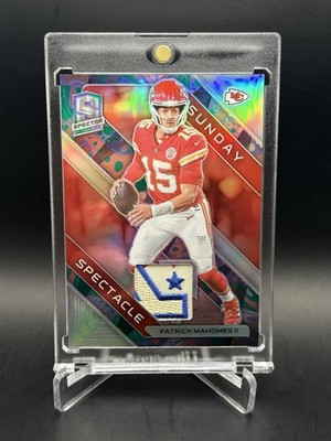 2023 Panini Spectra - Sunday Spectacle Patrick Mahomes II Psychedelic /5