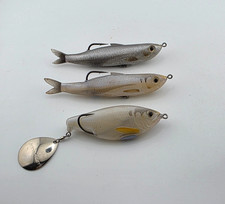 (3) Live Target Commotion Shad & Shiner Hollow Top Water Fishing Lures Lot of 3