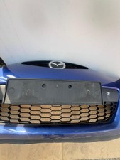 Mazda 2 Front Bumper Complete 2013 Blue