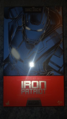 Hot Toys Patriota De Ferro Iron Man 3 Die-cast Mms195-d01 | Frete grátis