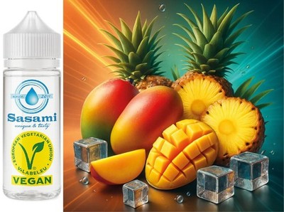 Tropic Chill Duo - Mango Ananas Ice Aroma Konzentrat - Vegan - Sasami - 100ml
