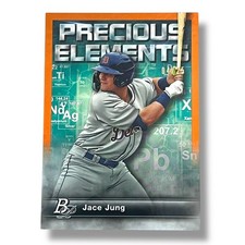Jace Jung 2023 Bowman Platinum - Precious Elements Orange 04/25