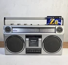 Panasonic RX‑5025 Boombox AM/FM Cassette Player Tested Working + Blank Tape VTG