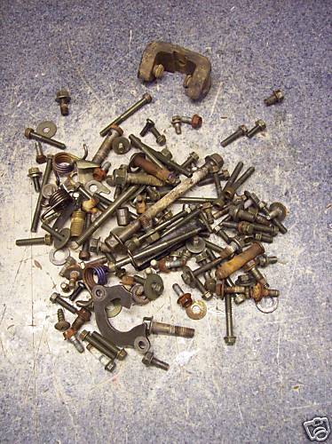 YAMAHA YZ 400 F OEM Nuts Bolts & Hardware #51B34M - Picture 1 of 1