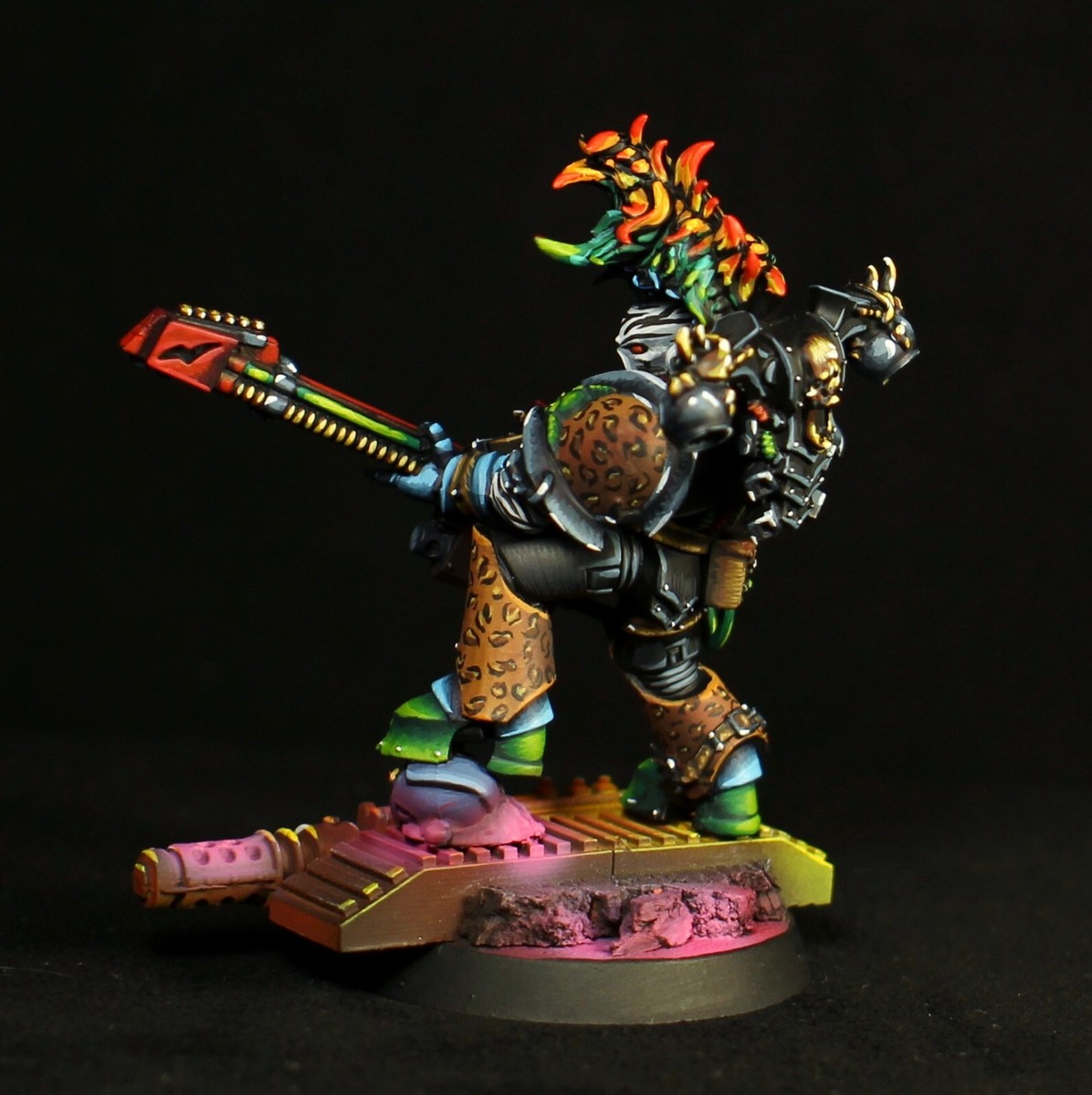 Chaos Space Marines Noise Marine painted Warhammer 40k Heretic