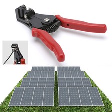 Solar PV Abisolierzange für Solarinstallation 2,5 mm² 4 mm² 6 mm² Solarkabel