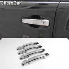 ABS Chrome Exterior Side Door Handle Cover Trim For 4Runner 2010-21 Accessories