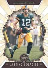 2019 Panini Legacy Lasting Legacies #AR Aaron Rodgers Green Bay Packers