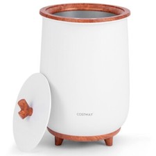 23L Compact Portable Bucket-Style Towel Warmer Bathroom w/Fragrant Disc Holder