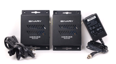 Binary B-520-RX-230-IR, TX Binary HDMI Extender Receiver/ Extender Kit o790