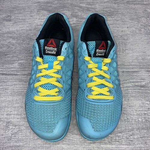 Reebok Crossfit Nano 4.0 Shoes Womens Size 10 Blue Running Sneakers M43436 - Picture 2 of 11