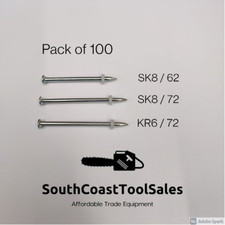 PISTOLA PER UNGHIE HILTI DX460 450 A40 EXP88. VARIE TAGLIE. GRATUITO P&P 'G245