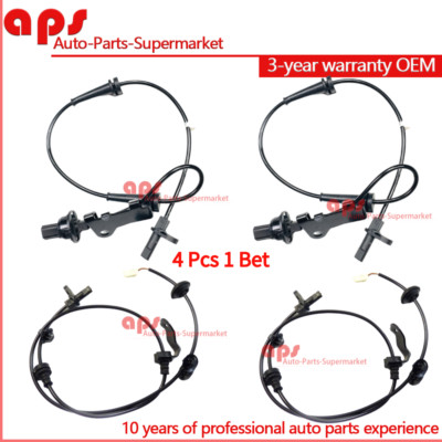 1Set ABS Wheel Speed Sensor for Honda CRZ Fit Insight City 2009-2015 1.3L 1.5L