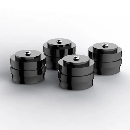 4x 33X22mm Audiophile Speaker Amplifier Hi-end POM Isolator Feet Pad Stand Base - Picture 2 of 6