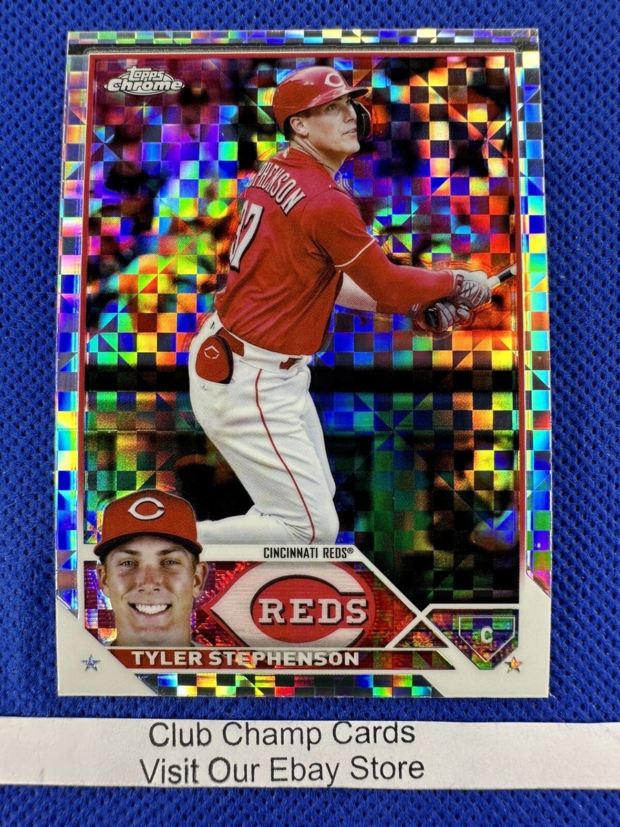 その他 Stephenson 2023 #162 Tyler Stephenson Topps Chrome Baseball X-Fractor