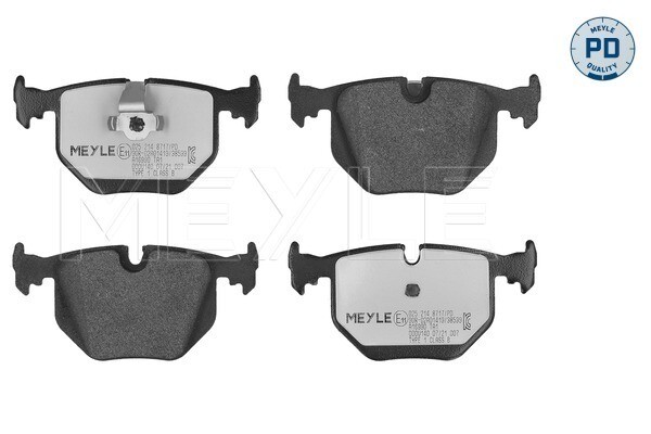 Meyle 025 214 8717 / Pd Bremsbelagsatz, Scheibenbremse FüR Bmw, Land Rover-image