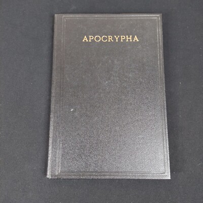 The Apocrypha, SPCK / Cambridge U P 157 pp Black hardcover