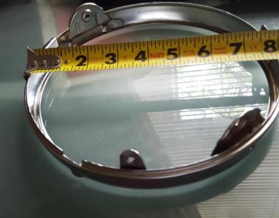NOS Yamaha 82-84 XS400 Chrome HeadLight Headlamp Rim 12R-84315-00