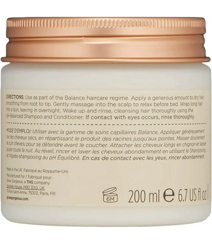 Grow Gorgeous Balance Shine-Enhancing Overnight Mask, 200Ml - Picture 4 of 18