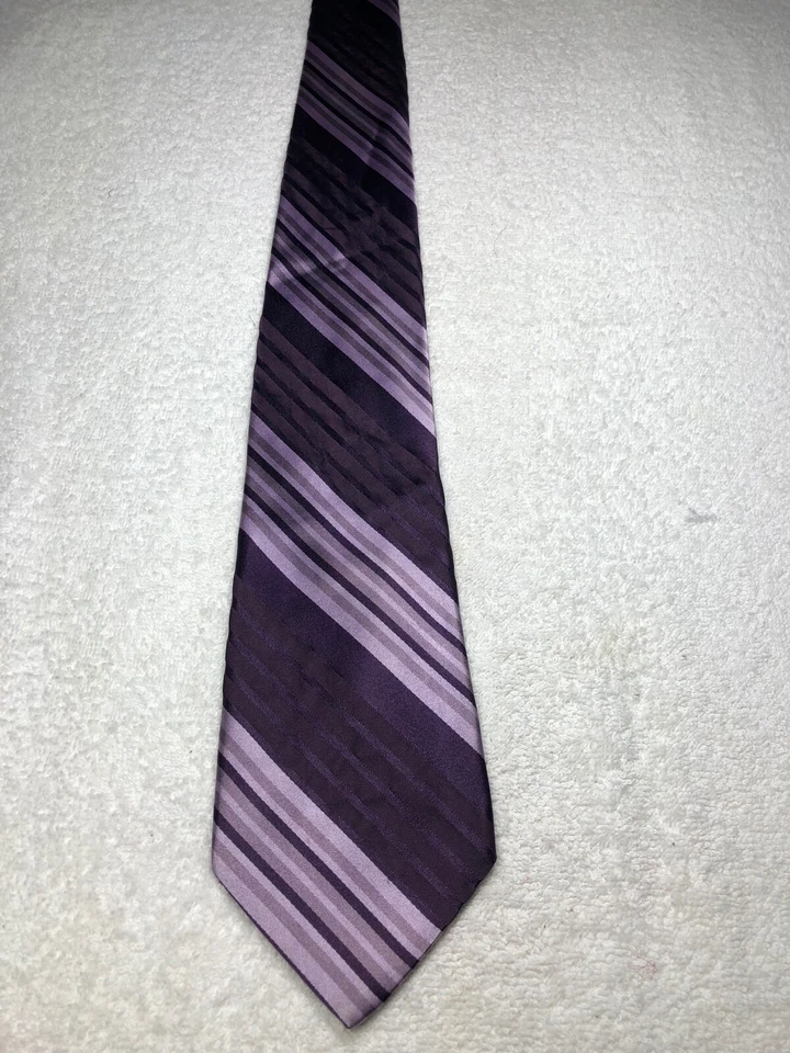 CORBATA HOMBRE JONES NEW YORK RAYAS MORADAS 3,75 X 61  Foto 2 de 4