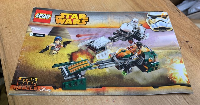 lego star wars ezra's speeder bike