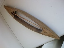 Antique Estonian Hand made Loom Boat Shuttle ...