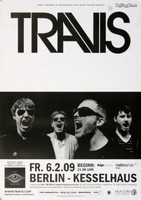Travis - Berlin, Berlin 2009 | Konzertplakat | Poster