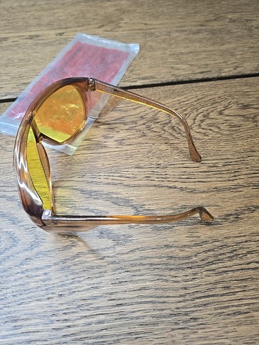 American Optical AO Safety Vtg 1989 Yellow Tinted Lens Safety Glasses F8600 - Picture 11 of 11