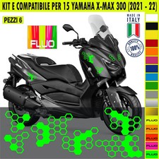 Kit Grafica adesivi decal compatibili con YAMAHA X-MAX 300 X MAX -kit E- c.2174