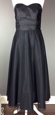 Bnwt Kaliko Black Prom Ballgown Special Day Dress Uk 12 D5
