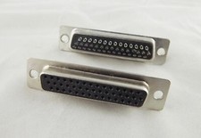 10x D-SUB 44 Pin DB44 Female Jack Solder Type Straight Adapter Connector 3 Rows