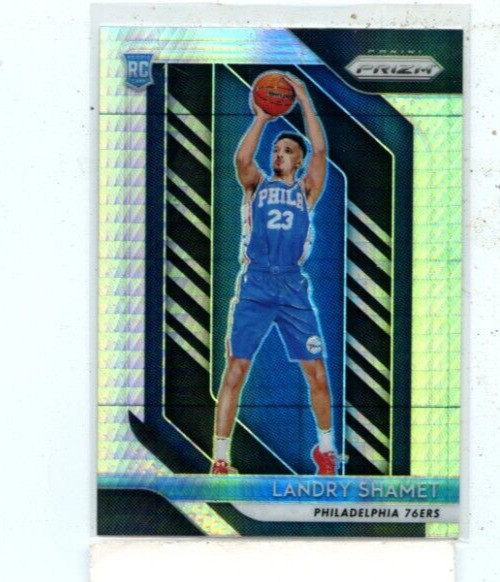 LANDRY SHAMET 2018-19 Panini Prizm Hyper Prizm Rookie Card RC #199