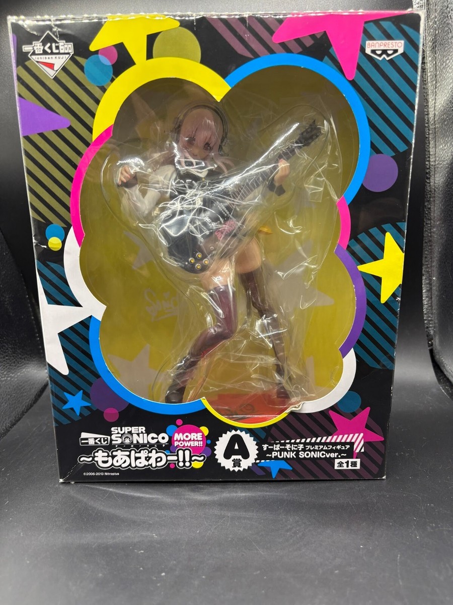 Ichiban Kuji Super sonico Prize A PUNK Sonic ver. More Power