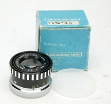 Five Enlarging Lenses 50-75-105. All In Usable Condition. For Cleaning Or Repair