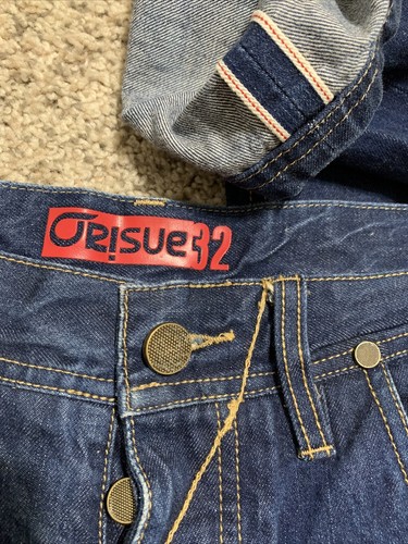 ORISUE Denim Slim Straight JEANS Size 