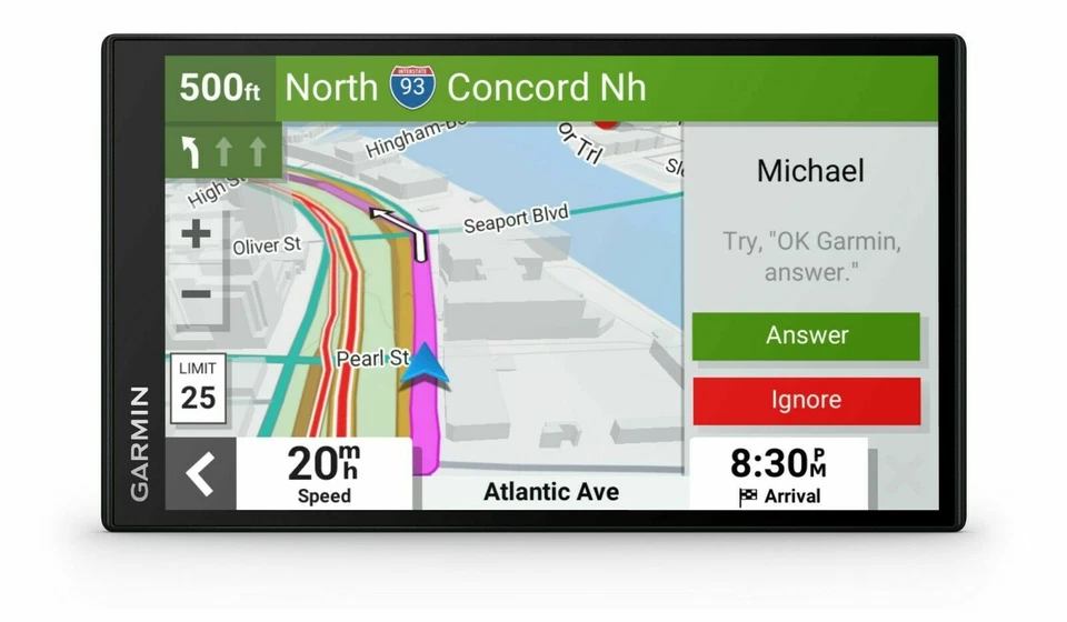 Garmin DriveSmart 76 Voice Assist 7" GPS w/ Traffic & Lifetime Maps 010-02470-00 - Image 3 of 4