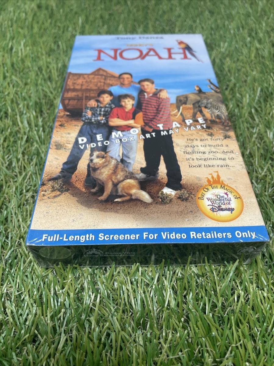 NOAH VHS WALT DISNEY TONY DANZA WONDERFUL WORLD OF DISNEY