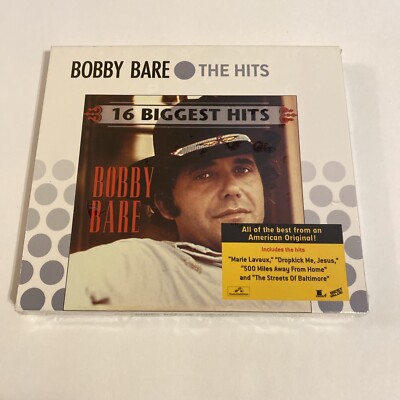 Bobby Bare - 16 Biggest Hits - (CD, Compilation) Factory Sealed [A30]