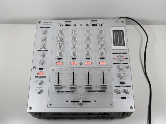 Technics SH-MZ1200 Silver DJ Mixer 4-channel 3-band equalizer - Image 2 of 4