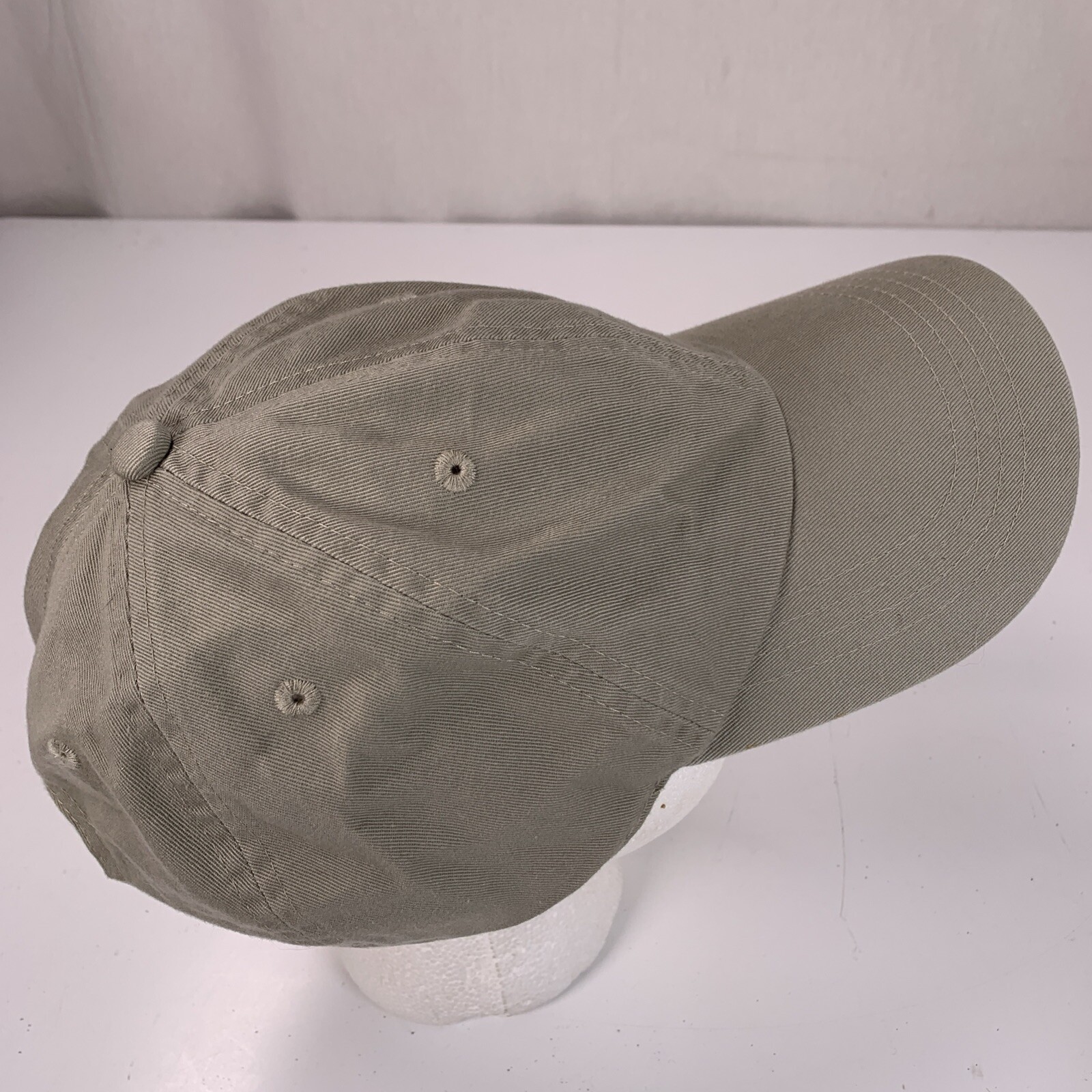 Decky Solid Beige Ball Cap Adjustable Baseball Hat - image 4