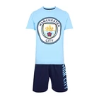 Manchester City F.C Mens Pyjama Set Short PJs Sizes S to XXL