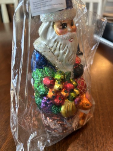 Christopher RADKO Santa Delivers … Ornament 97-247-0 NWT Sealed 7.2” - Picture 4 of 8