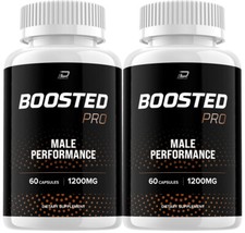 Boosted Pro Pills For Men Boostedpro Official Ed T-level Support 2 Pack
