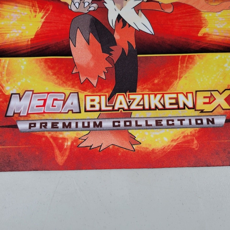 Pokemon Mega Blaziken EX Tabletop Mouse Pad 23.5" x 13.5" eBay