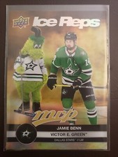 2023-24 Jamie Benn Victor E. Green Ice Reps GOLD MVP Hockey Upper Deck Dallas...