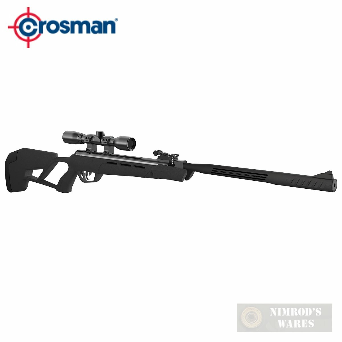 SHOOT AIR(モーガン・マッセン) Crosman MAG-FIRE MISSION Air Rifle 10-Shot .22 Auto-Loading Break