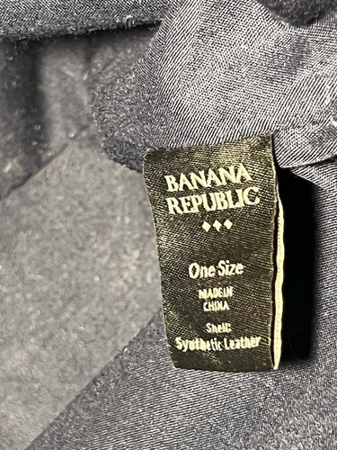 Banana Republic dunkelblau Kunstleder Geldbörse-groß - Bild 11 von 11