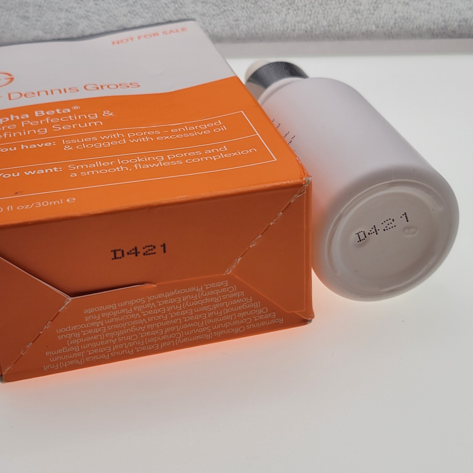 Dr. Dennis Gross Alpha Beta Pore Perfecting & Refining Serum FULL SIZE 1 oz BNIB