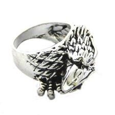 925 Silver Plated Astonishing Handmade Designer Size-8.5 Fashion Rings MR16