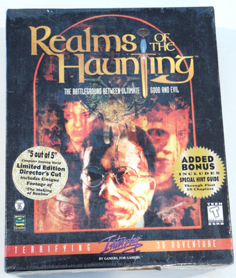 Realms of the Haunting PC Game CD-Rom Interplay 3D Adventure DOS w Win 95 - New
